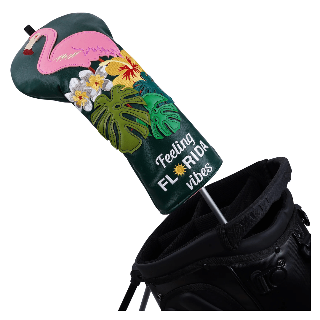 DARK GREEN FLAMINGO DRIVER HEAD COVER - Funky HeadcoversDARK GREEN FLAMINGO DRIVER HEAD COVERFunky HeadcoversFunky Headcovers6012236DARK GREEN FLAMINGO DRIVER HEAD COVER