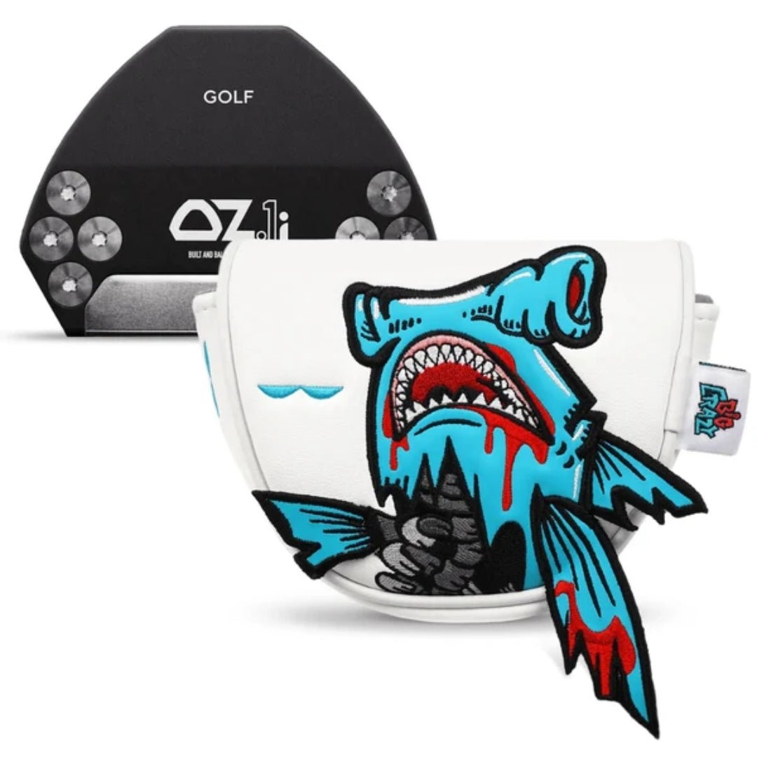 WHITE MONSTER FISH MALLET PUTTER HEADCOVER - Funky HeadcoversWHITE MONSTER FISH MALLET PUTTER HEADCOVERFunky HeadcoversFunky Headcovers6011004WHITE MONSTER FISH MALLET PUTTER HEADCOVER