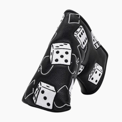 777 LUCKY DICE BLADE PUTTER HEADCOVER - Funky Headcovers777 LUCKY DICE BLADE PUTTER HEADCOVERFunky HeadcoversFunky HeadcoversB6002529BLACK777 LUCKY DICE BLADE PUTTER HEADCOVER