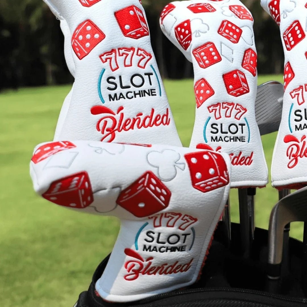 777 LUCKY DICE BLADE PUTTER HEADCOVER - Funky Headcovers777 LUCKY DICE BLADE PUTTER HEADCOVERFunky HeadcoversFunky HeadcoversB6002529BLACK777 LUCKY DICE BLADE PUTTER HEADCOVER