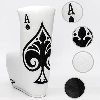 ACE OF SPADES BLADE PUTTER COVER - Funky HeadcoversACE OF SPADES BLADE PUTTER COVERFunky HeadcoversFunky HeadcoversB6002429BlackACE OF SPADES BLADE PUTTER COVER