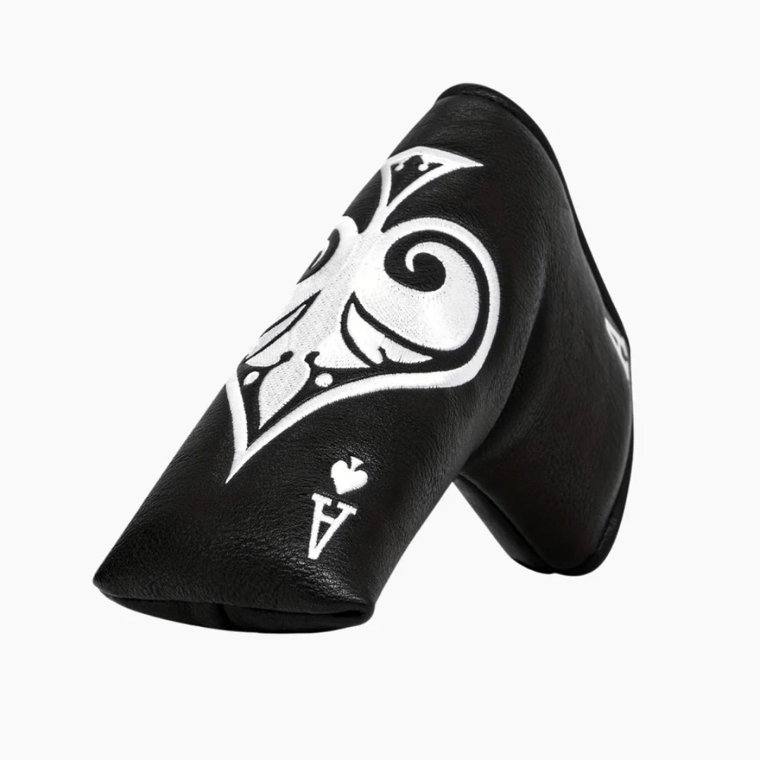 ACE OF SPADES BLADE PUTTER COVER - Funky HeadcoversACE OF SPADES BLADE PUTTER COVERFunky HeadcoversFunky HeadcoversB6002429BlackACE OF SPADES BLADE PUTTER COVER