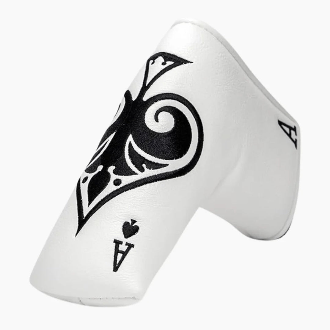 ACE OF SPADES BLADE PUTTER COVER - Funky HeadcoversACE OF SPADES BLADE PUTTER COVERFunky HeadcoversFunky Headcovers6002054BWhiteACE OF SPADES BLADE PUTTER COVER