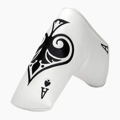 ACE OF SPADES BLADE PUTTER COVER - Funky HeadcoversACE OF SPADES BLADE PUTTER COVERFunky HeadcoversFunky Headcovers6002054BWhiteACE OF SPADES BLADE PUTTER COVER