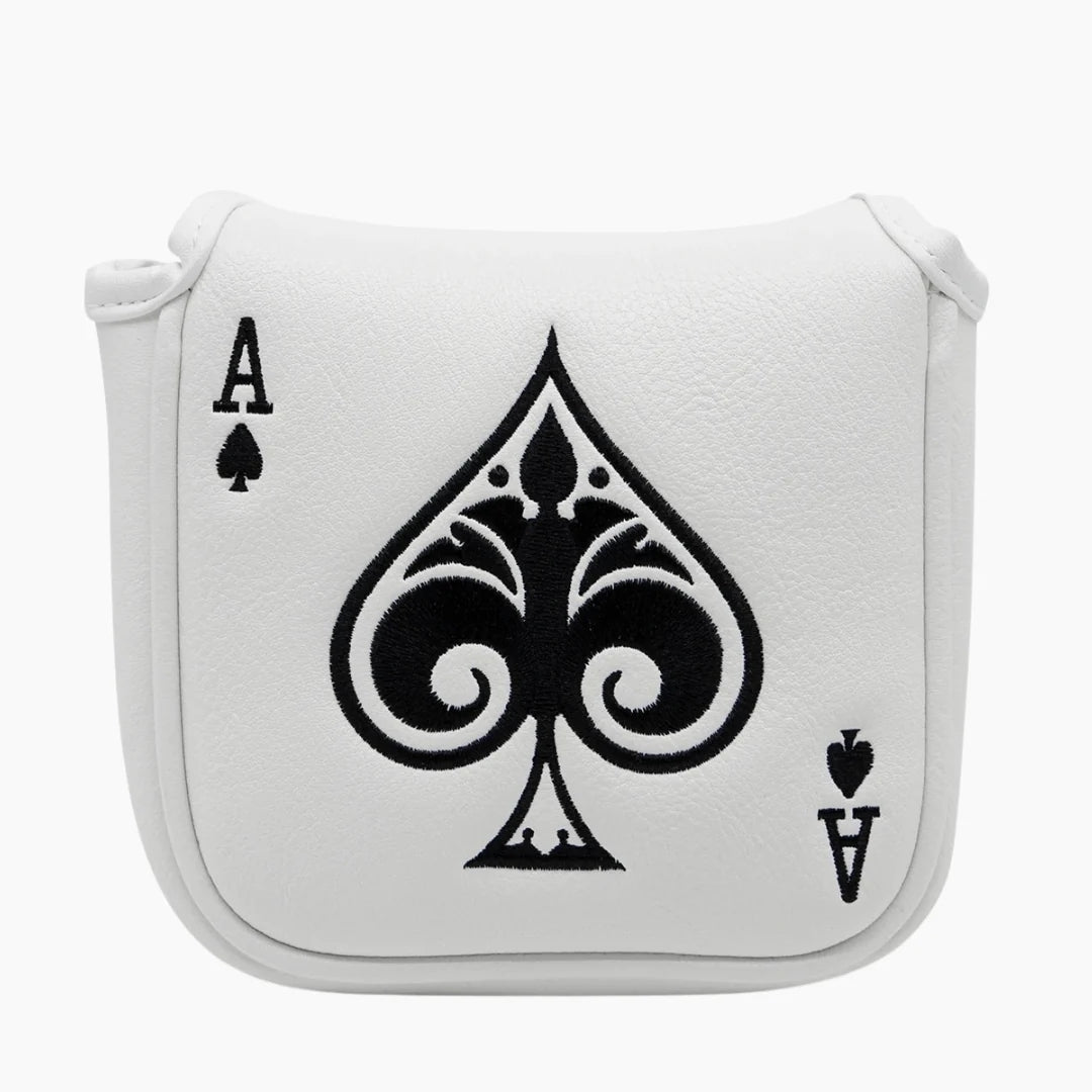 ACE OF SPADES MALLET PUTTER COVER - Funky HeadcoversACE OF SPADES MALLET PUTTER COVERFunky HeadcoversFunky Headcovers6002079ACE OF SPADES MALLET PUTTER COVER