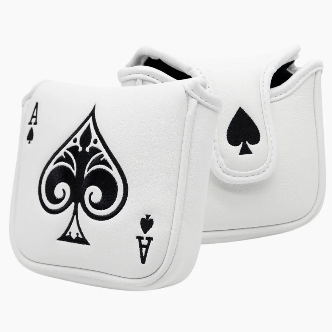ACE OF SPADES MALLET PUTTER COVER - Funky HeadcoversACE OF SPADES MALLET PUTTER COVERFunky HeadcoversFunky Headcovers6002079ACE OF SPADES MALLET PUTTER COVER