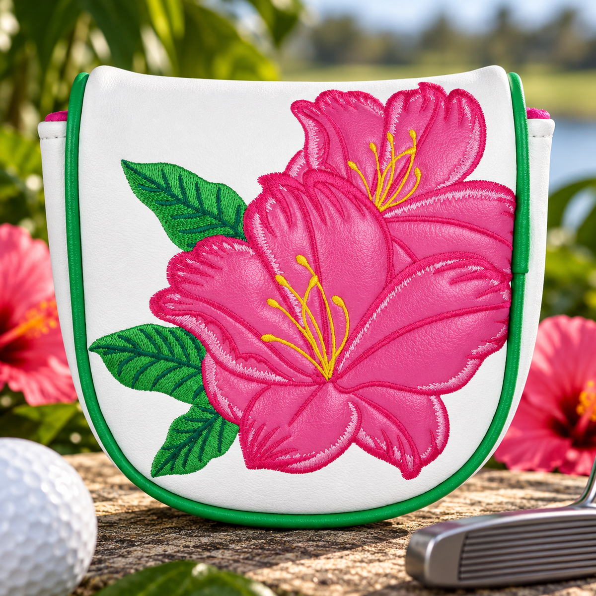 AZALEA MALLET DF3 GOLF PUTTER COVER - Funky HeadcoversAZALEA MALLET DF3 GOLF PUTTER COVERFunky HeadcoversFunky Headcovers6013269AZALEA MALLET DF3 GOLF PUTTER COVER