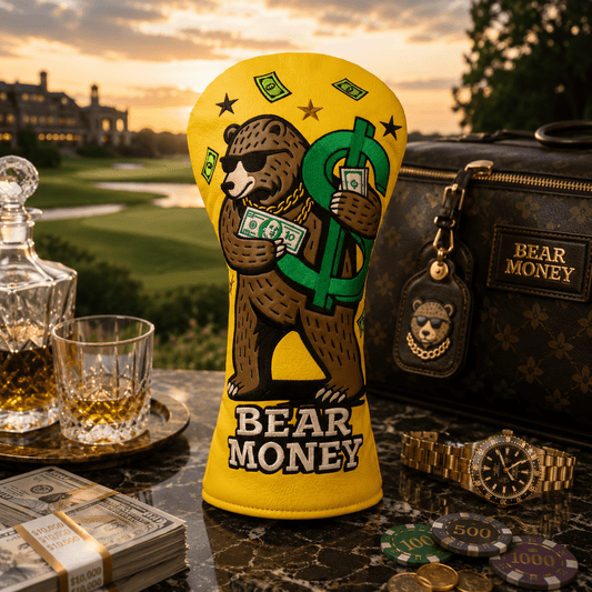 BEAR MONEY HEADCOVERS - Funky HeadcoversBEAR MONEY HEADCOVERSHeadcoverFunky HeadcoversFunky HeadcoversBEAR MONEY HEADCOVERS