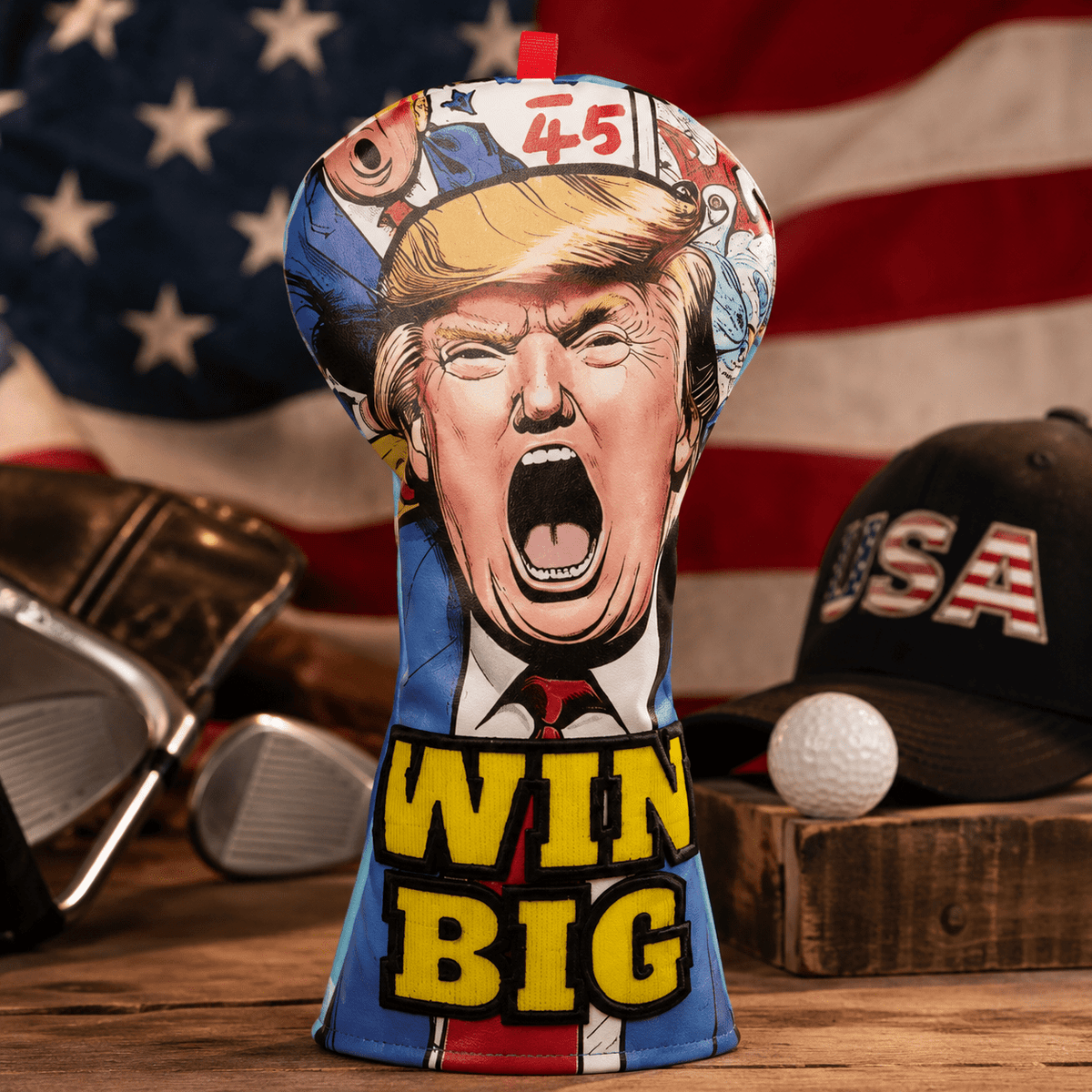 BIG WIN EMBROIDERY DRIVER HEAD COVER - Funky HeadcoversBIG WIN EMBROIDERY DRIVER HEAD COVERFunky HeadcoversFunky Headcovers6013527BIG WIN EMBROIDERY DRIVER HEAD COVER