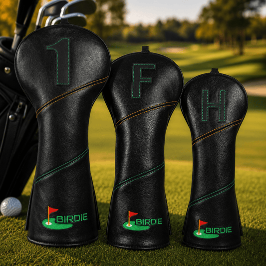 BIRDIE BLACK GOLF HEAD COVERS - Funky HeadcoversBIRDIE BLACK GOLF HEAD COVERSFunky HeadcoversFunky Headcovers6010524DRIVERBIRDIE BLACK GOLF HEAD COVERS