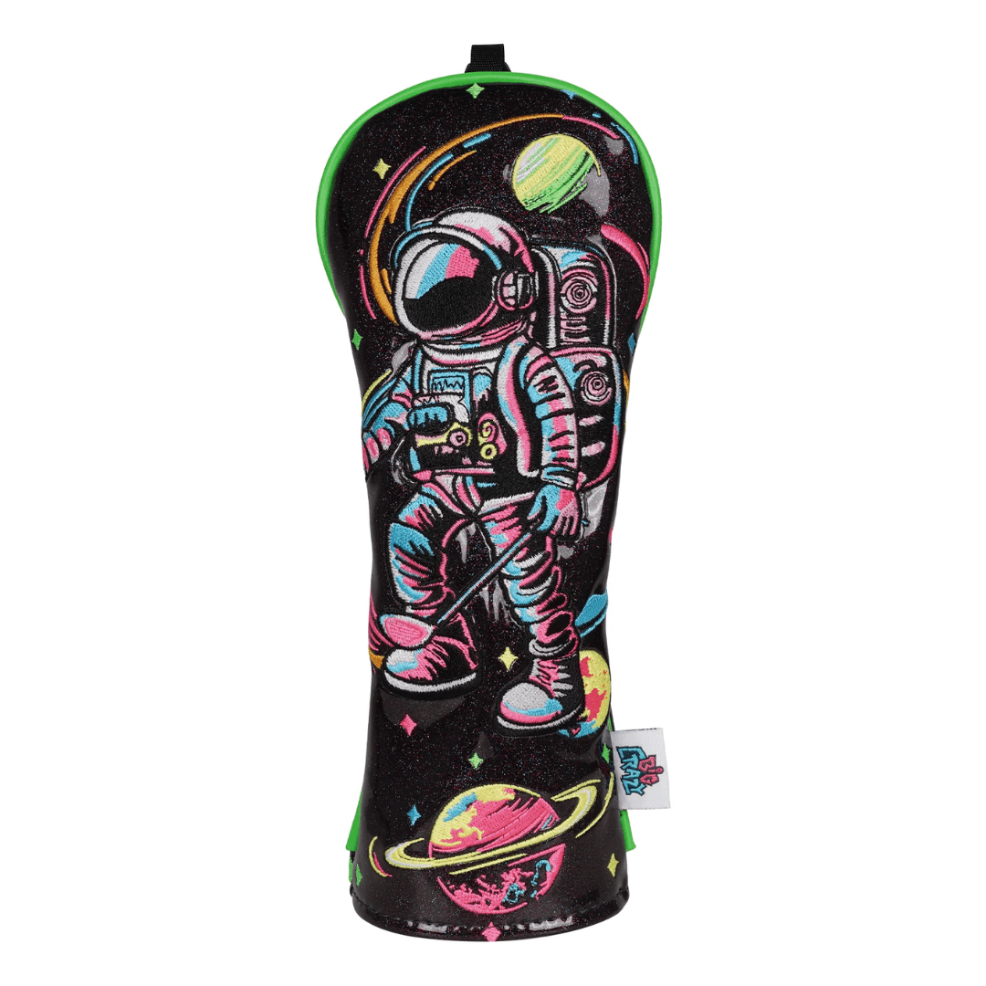 BLACK ASTRONAUT DRIVER GOLF HEADCOVER SETS - Funky HeadcoversBLACK ASTRONAUT DRIVER GOLF HEADCOVER SETSFunky HeadcoversFunky HeadcoversFAIRWAYBLACK ASTRONAUT DRIVER GOLF HEADCOVER SETS