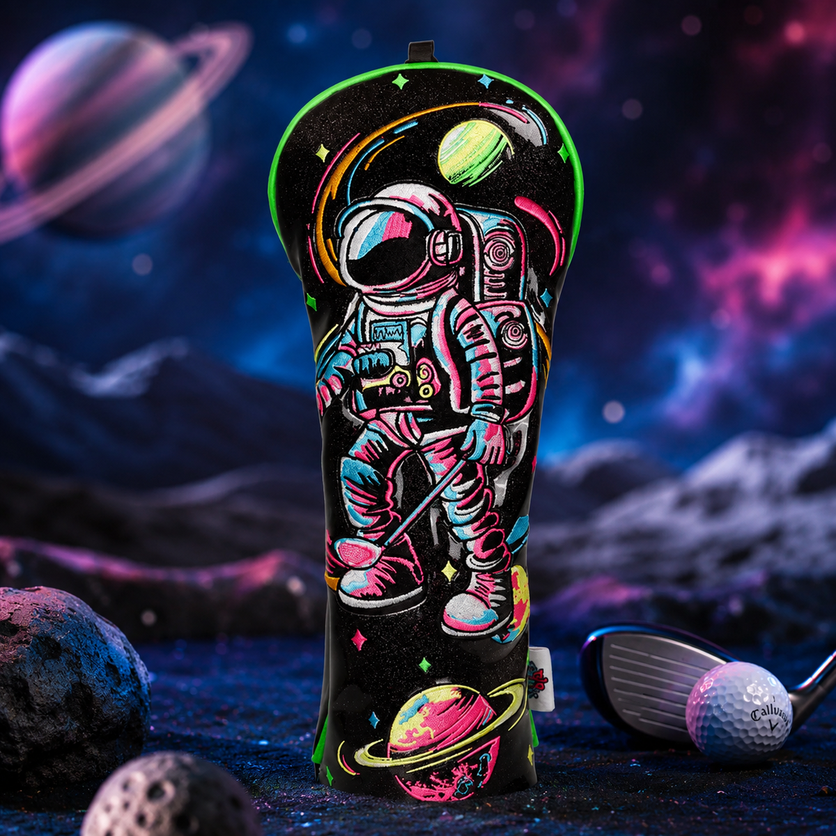 BLACK ASTRONAUT DRIVER GOLF HEADCOVERS - Funky HeadcoversBLACK ASTRONAUT DRIVER GOLF HEADCOVERSFunky HeadcoversFunky Headcovers6013848HYBRIDBLACK ASTRONAUT DRIVER GOLF HEADCOVERS