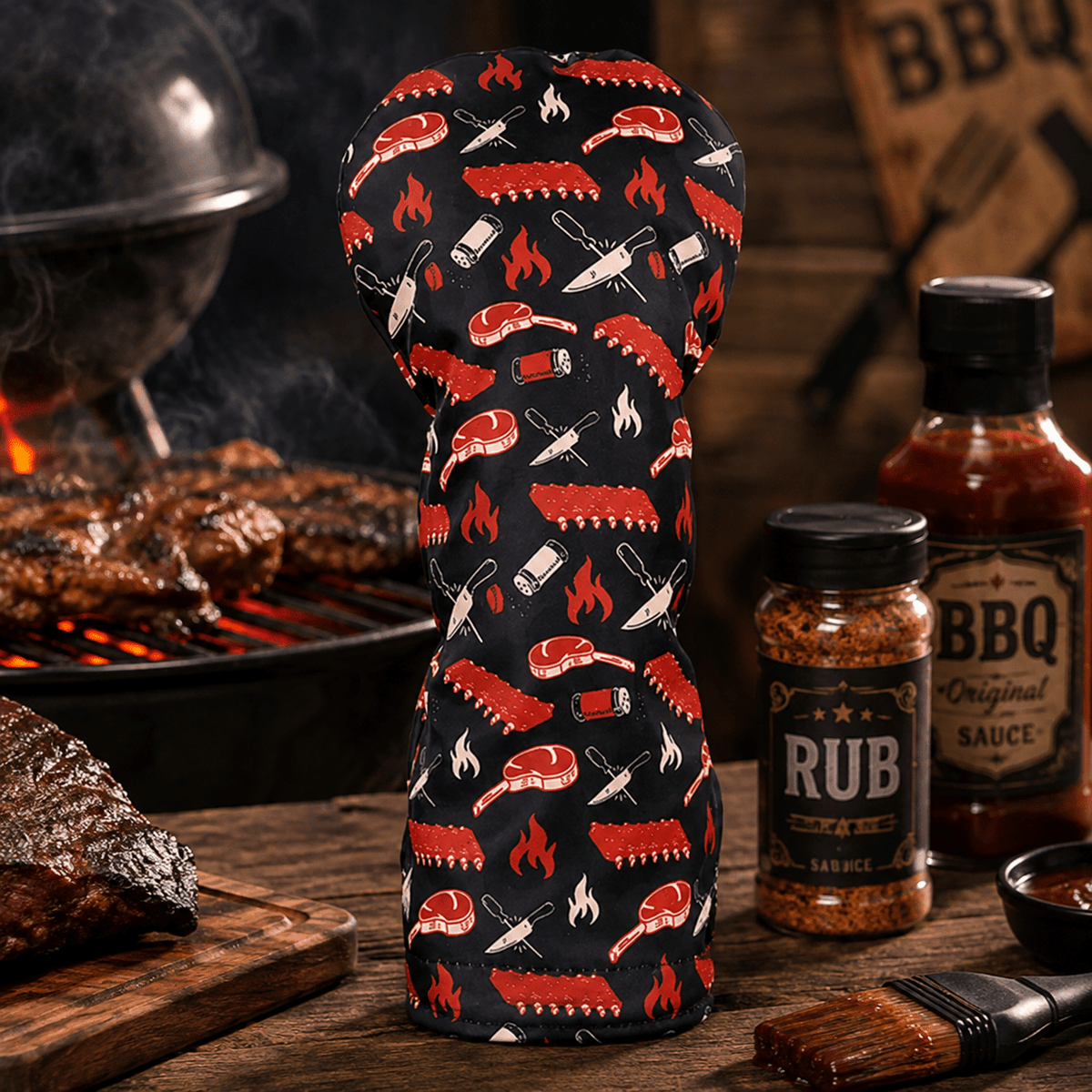BLACK BARBECUE DRIVER HEAD COVER - Funky HeadcoversBLACK BARBECUE DRIVER HEAD COVERfunky-headcovers-store-build-klvj8Funky Headcovers8300272BLACK BARBECUE DRIVER HEAD COVER