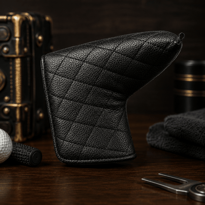 BLACK DIAMOND LITCHI PATTERN BALDE PUTTER HEADCOVER - Funky HeadcoversBLACK DIAMOND LITCHI PATTERN BALDE PUTTER HEADCOVERfunky-headcovers-store-build-klvj8Funky Headcovers6012331BLACK DIAMOND LITCHI PATTERN BALDE PUTTER HEADCOVER