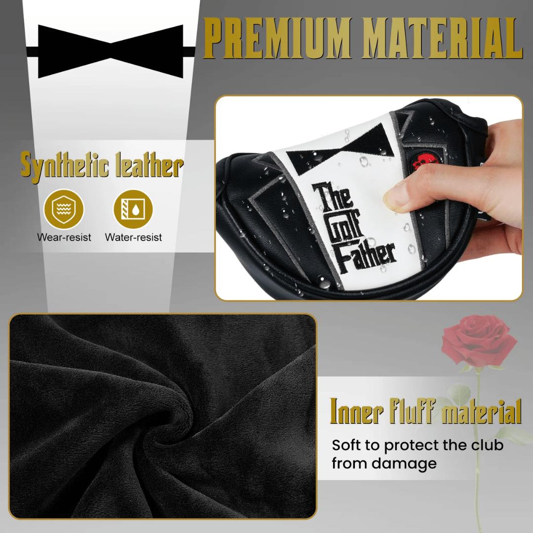 BLACK GODFATHER MALLET PUTTER COVER - Funky HeadcoversBLACK GODFATHER MALLET PUTTER COVERfunky-headcovers-store-build-klvj8Funky HeadcoversB6012524BLACK GODFATHER MALLET PUTTER COVER
