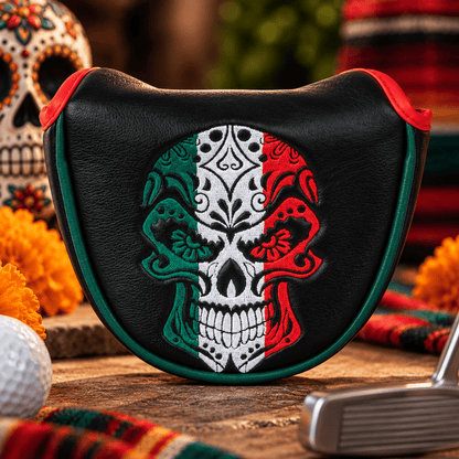 BLACK MEXICAN DAY OF THE DEAD MALLET PUTTER HEADCOVER - Funky HeadcoversBLACK MEXICAN DAY OF THE DEAD MALLET PUTTER HEADCOVERFunky HeadcoversFunky Headcovers6011225BLACK MEXICAN DAY OF THE DEAD MALLET PUTTER HEADCOVER