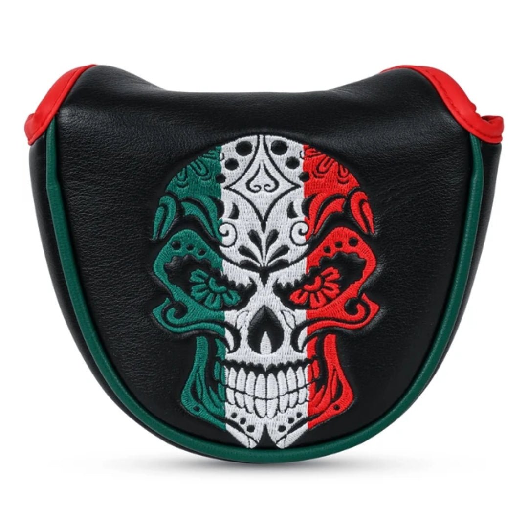 BLACK MEXICAN DAY OF THE DEAD MALLET PUTTER HEADCOVER - Funky HeadcoversBLACK MEXICAN DAY OF THE DEAD MALLET PUTTER HEADCOVERFunky HeadcoversFunky Headcovers6011225BLACK MEXICAN DAY OF THE DEAD MALLET PUTTER HEADCOVER