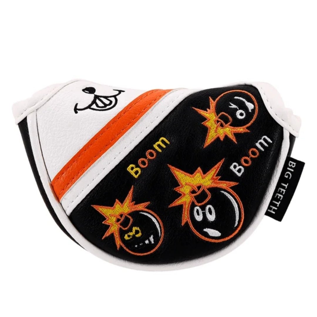 BLACK MINE MAGNETIC MALLET PUTTER HEADCOVER - Funky HeadcoversBLACK MINE MAGNETIC MALLET PUTTER HEADCOVERFunky HeadcoversFunky Headcovers6003444BLACK MINE MAGNETIC MALLET PUTTER HEADCOVER