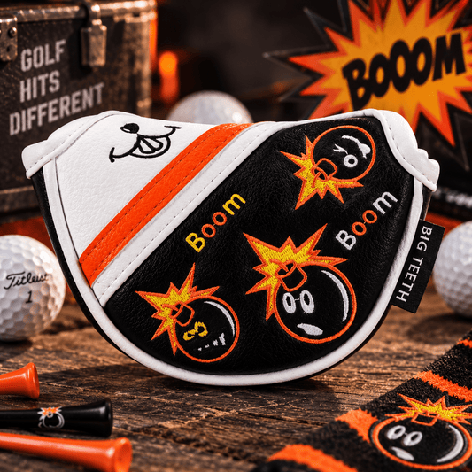 BLACK MINE MAGNETIC MALLET PUTTER HEADCOVER - Funky HeadcoversBLACK MINE MAGNETIC MALLET PUTTER HEADCOVERFunky HeadcoversFunky Headcovers6003444BLACK MINE MAGNETIC MALLET PUTTER HEADCOVER