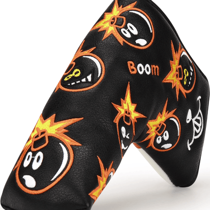 BLACK MINE MAGNETIC SINGLE EAR HEAD COVER SET - Funky HeadcoversBLACK MINE MAGNETIC SINGLE EAR HEAD COVER SETFunky HeadcoversFunky HeadcoversB6003443BLACK MINE MAGNETIC SINGLE EAR HEAD COVER SET