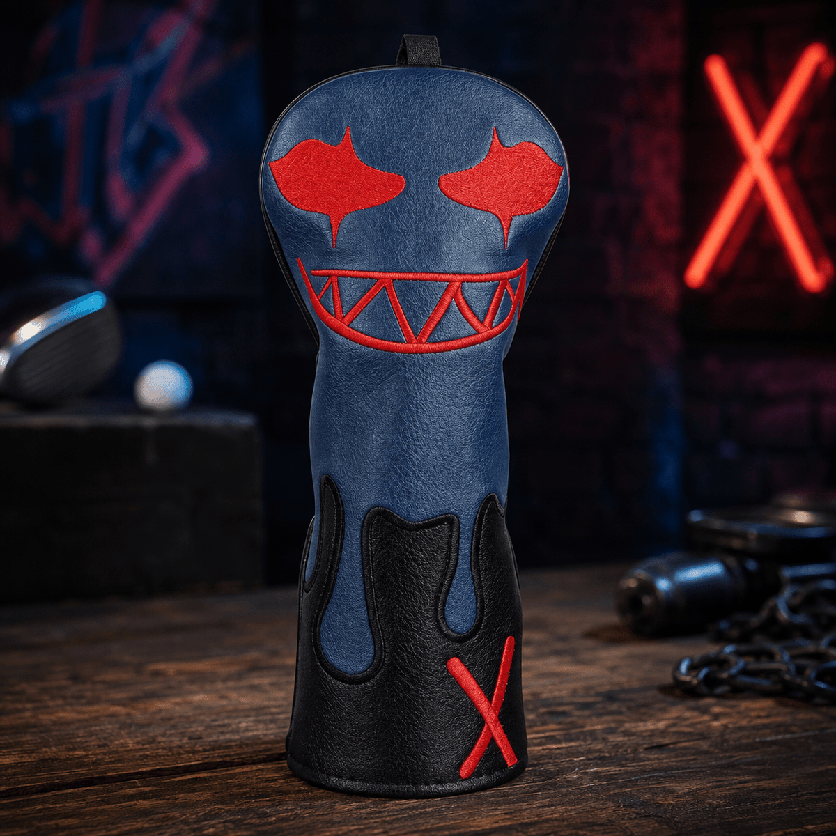 BLACK RED EYE GHOST WOOD HEAD COVER HYBRID - Funky HeadcoversBLACK RED EYE GHOST WOOD HEAD COVER HYBRIDFunky HeadcoversFunky Headcovers6010117HYBRIDBLACK RED EYE GHOST WOOD HEAD COVER HYBRID