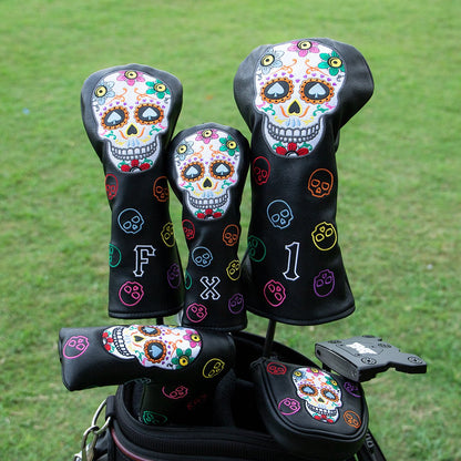 BLACK SKULL HEADCOVER DRIVER - Funky HeadcoversBLACK SKULL HEADCOVER DRIVERFunky HeadcoversFunky HeadcoversB6002284BLACK SKULL HEADCOVER DRIVER