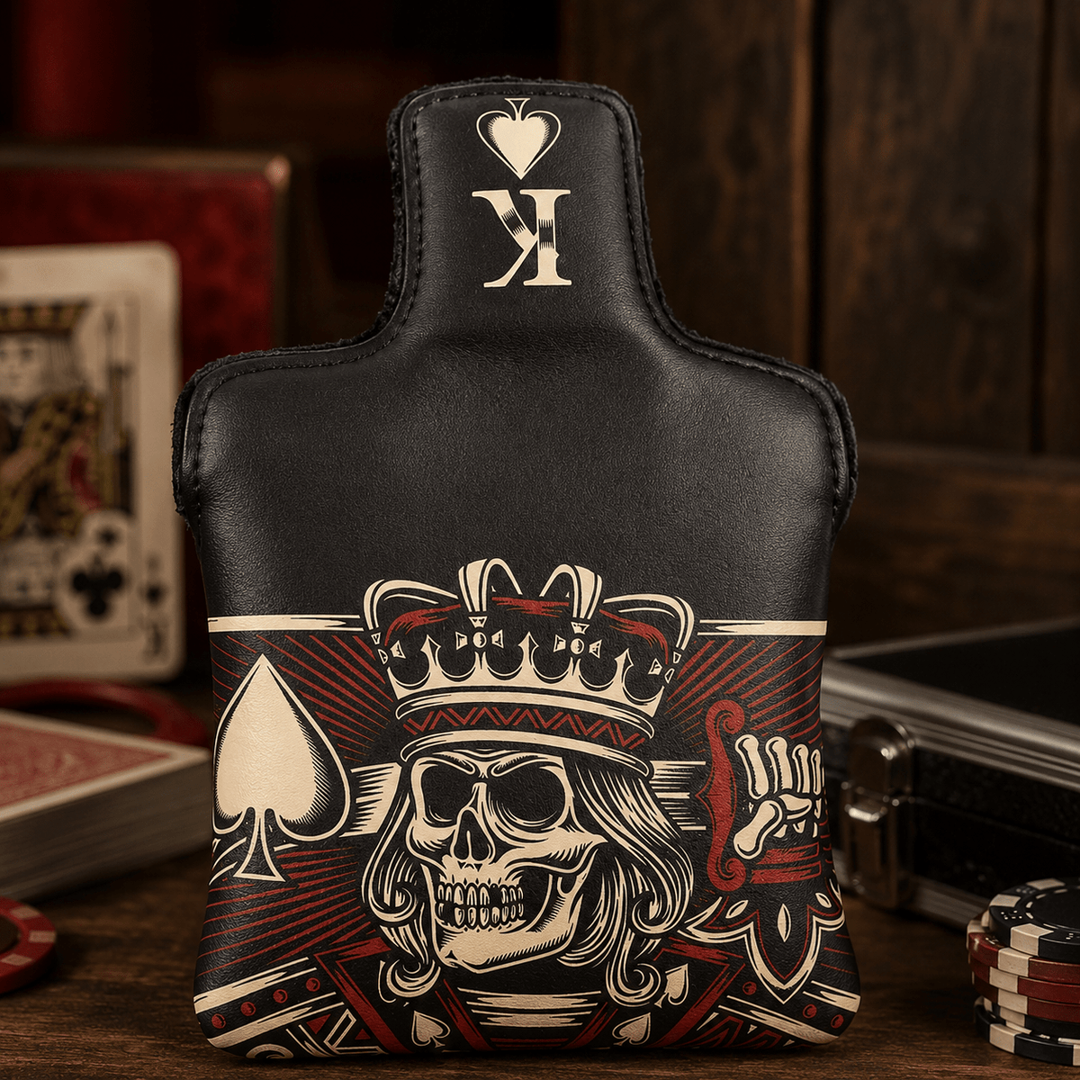 BLACK SKULL K DRIVER PUTTER HEADCOVER - Funky HeadcoversBLACK SKULL K DRIVER PUTTER HEADCOVERfunky-headcovers-store-build-klvj8Funky Headcovers6009695BLACK SKULL K DRIVER PUTTER HEADCOVER