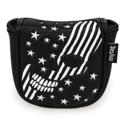 BLACK SKULL MALLET PUTTER HEADCOVER - Funky HeadcoversBLACK SKULL MALLET PUTTER HEADCOVERFunky HeadcoversFunky Headcovers6008431BLACK SKULL MALLET PUTTER HEADCOVER