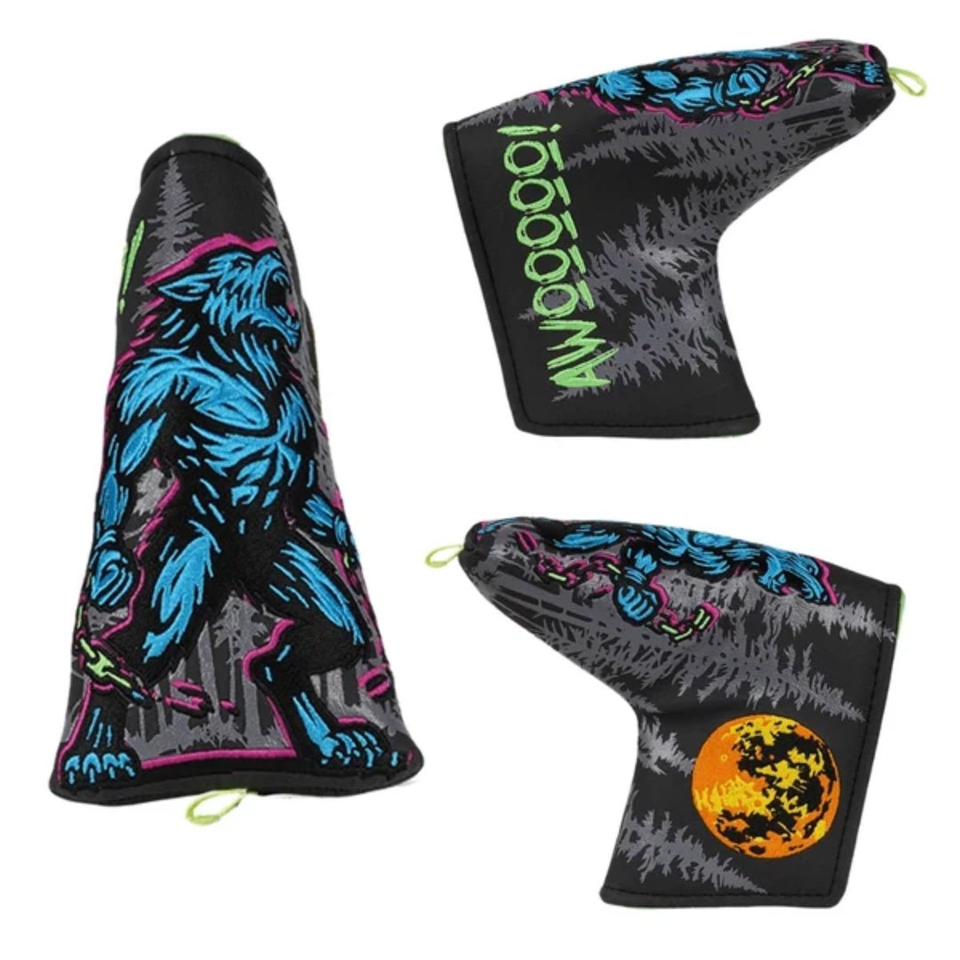 BLACK WEREWOLF BLADE PUTTER HEADCOVER - Funky HeadcoversBLACK WEREWOLF BLADE PUTTER HEADCOVERFunky HeadcoversFunky Headcovers6015570BLACK WEREWOLF BLADE PUTTER HEADCOVER