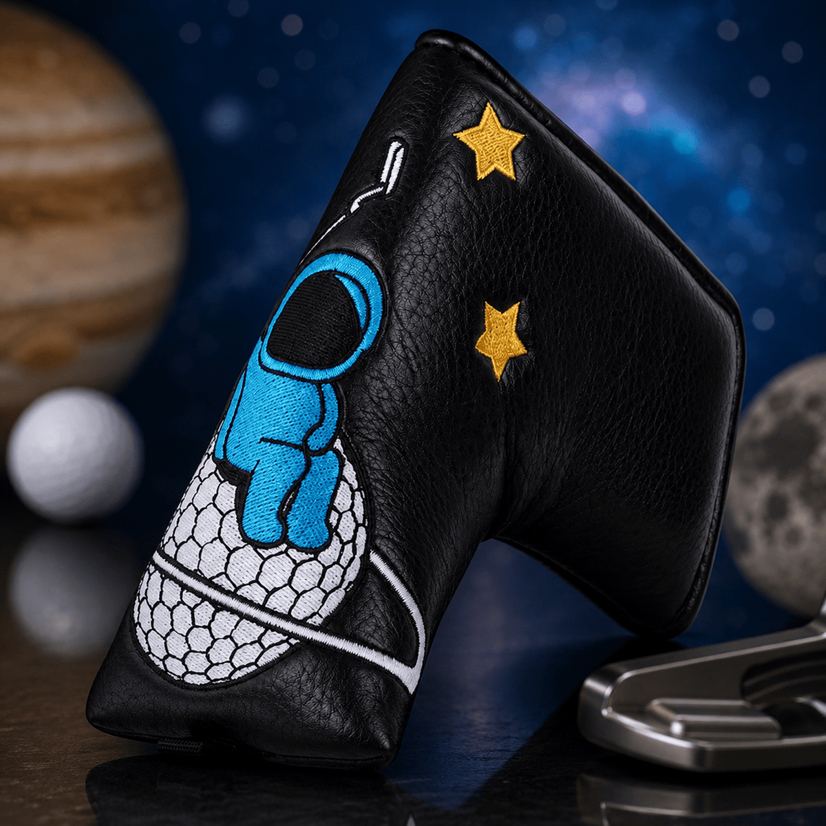 BLUE ASTRONAUTS PUTTER HEAD COVER - Funky HeadcoversBLUE ASTRONAUTS PUTTER HEAD COVERFunky HeadcoversFunky Headcovers6010607MALLETBLUE ASTRONAUTS PUTTER HEAD COVER