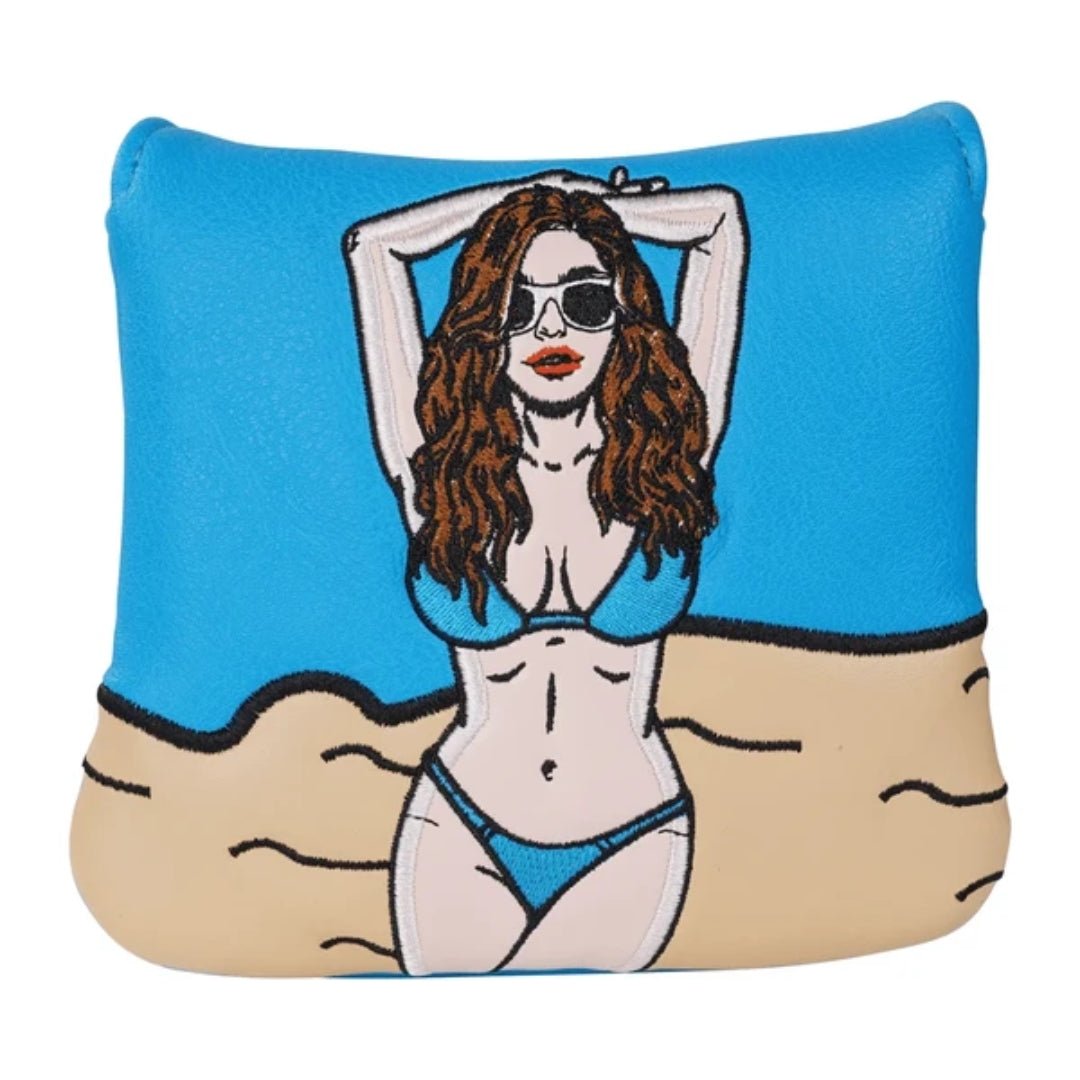 BLUE BIKINI BEAUTY SQUARE PUTTER HEADCOVER - Funky HeadcoversBLUE BIKINI BEAUTY SQUARE PUTTER HEADCOVERFunky HeadcoversFunky Headcovers6010154BLUE BIKINI BEAUTY SQUARE PUTTER HEADCOVER