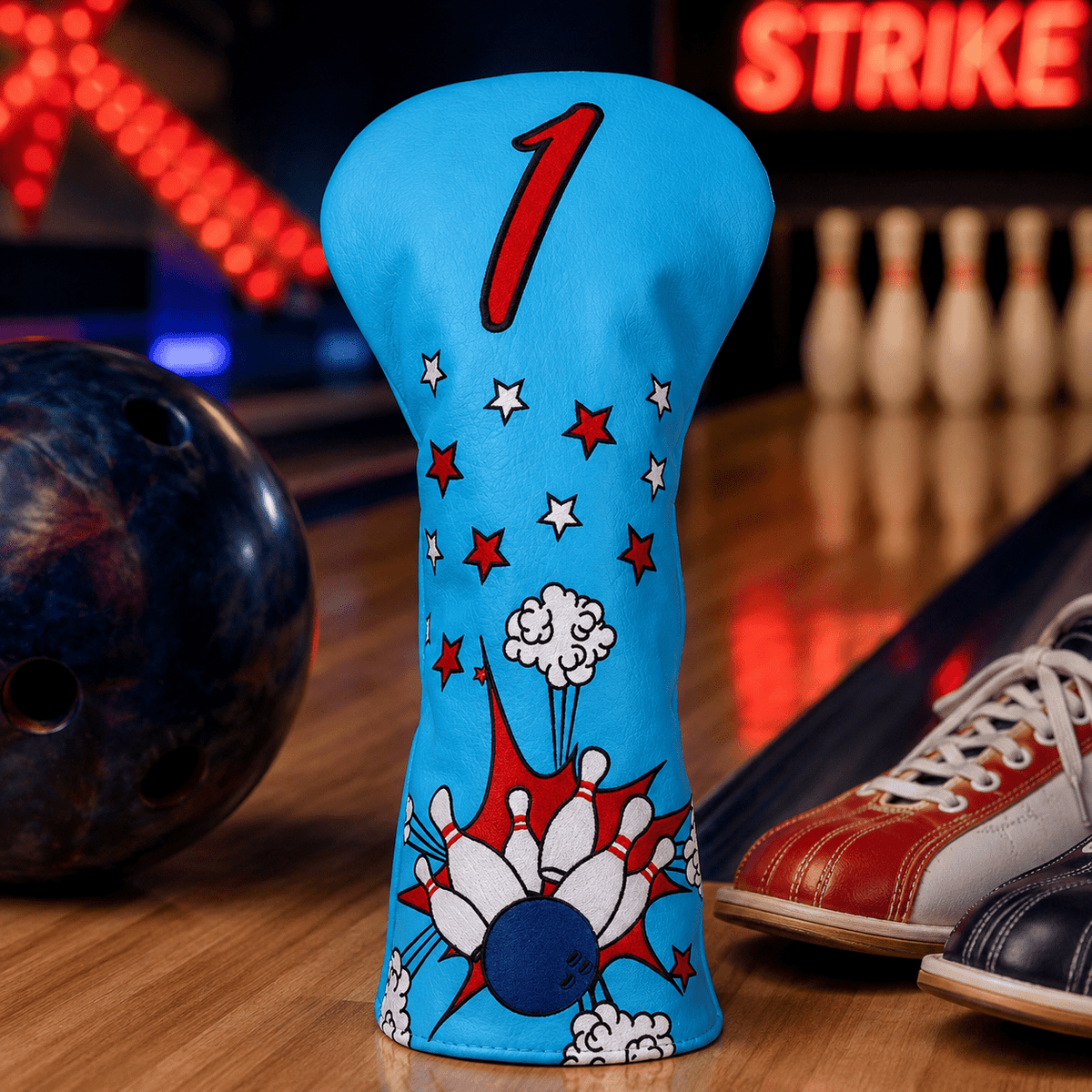 BLUE BOWLING DRIVER HEAD COVER - Funky HeadcoversBLUE BOWLING DRIVER HEAD COVERfunky-headcovers-store-build-klvj8Funky Headcovers8300291BLUE BOWLING DRIVER HEAD COVER