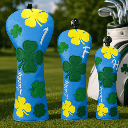BLUE CLOVER GOLF HEADCOVER - Funky HeadcoversBLUE CLOVER GOLF HEADCOVERFunky HeadcoversFunky Headcovers6008750FAIRWAYBLUE CLOVER GOLF HEADCOVER