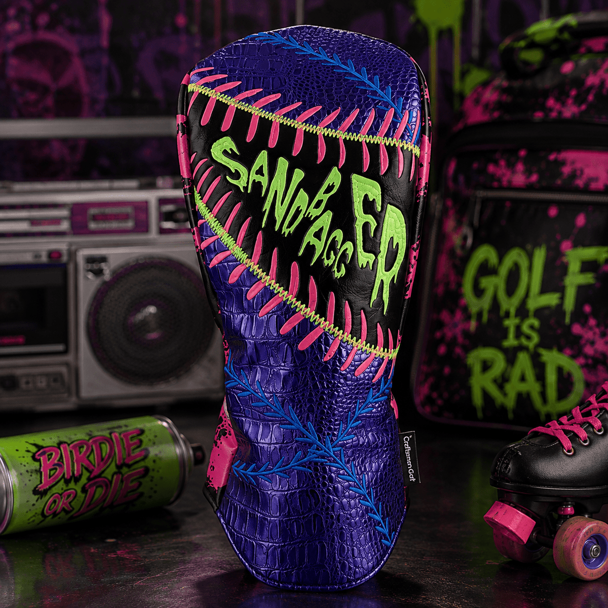 BLUE CROCODILE SKIN THREE PIECES DRIVER GOLF HEADCOVER - Funky HeadcoversBLUE CROCODILE SKIN THREE PIECES DRIVER GOLF HEADCOVERFunky HeadcoversFunky Headcovers6013417BLUE CROCODILE SKIN THREE PIECES DRIVER GOLF HEADCOVER