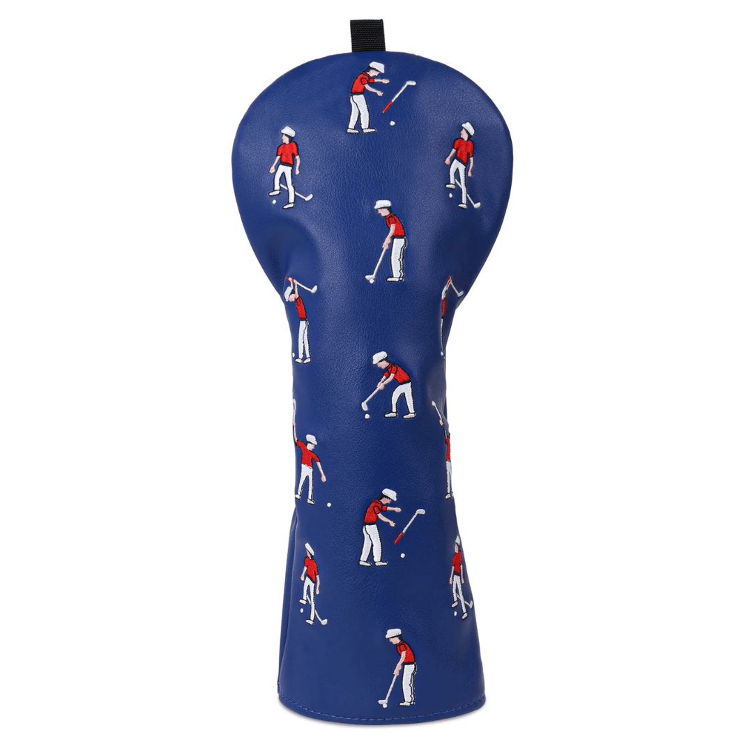 BLUE GOLFER DRIVER HEAD COVER SET - Funky HeadcoversBLUE GOLFER DRIVER HEAD COVER SETFunky HeadcoversFunky Headcovers6012078DRIVERBLUE GOLFER DRIVER HEAD COVER SET