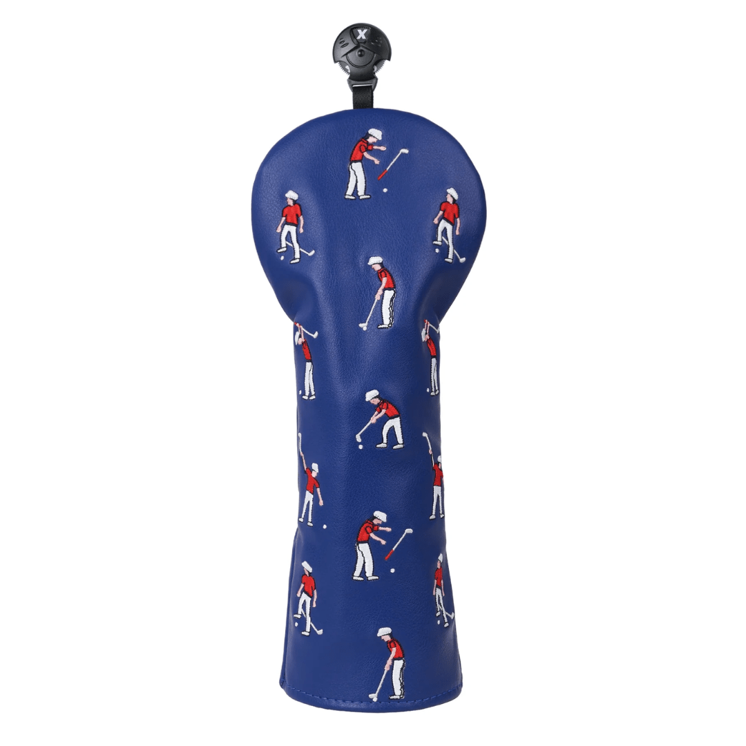 BLUE GOLFER DRIVER HEAD COVER SET - Funky HeadcoversBLUE GOLFER DRIVER HEAD COVER SETFunky HeadcoversFunky Headcovers6012078DRIVERBLUE GOLFER DRIVER HEAD COVER SET