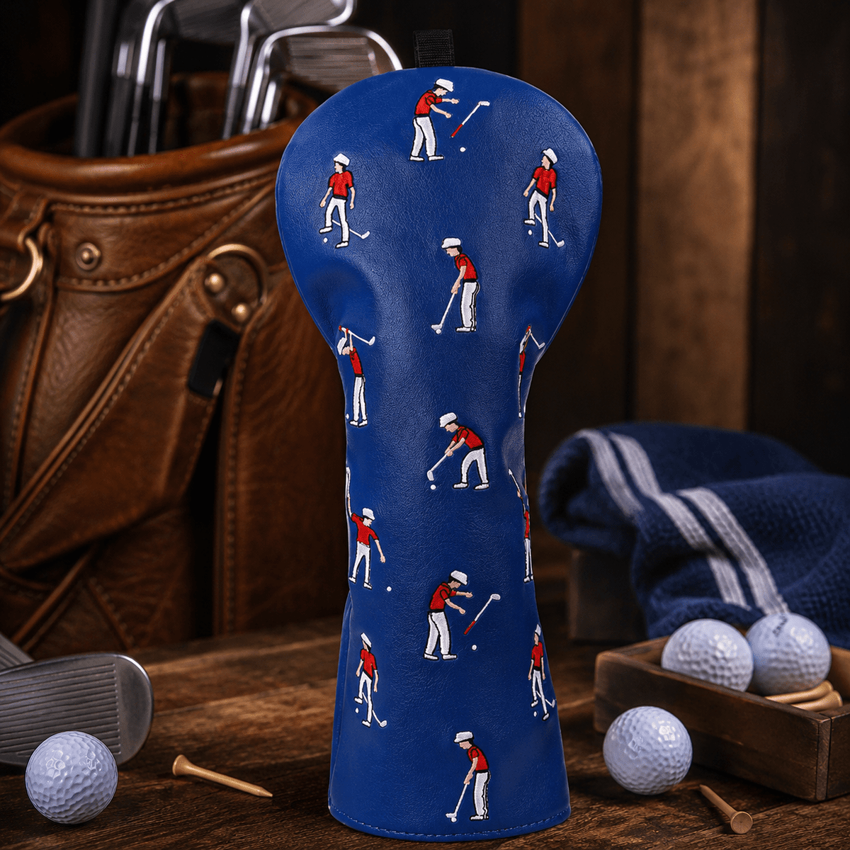BLUE GOLFER DRIVER HEAD COVERS - Funky HeadcoversBLUE GOLFER DRIVER HEAD COVERSFunky HeadcoversFunky Headcovers6012078DRIVERBLUE GOLFER DRIVER HEAD COVERS