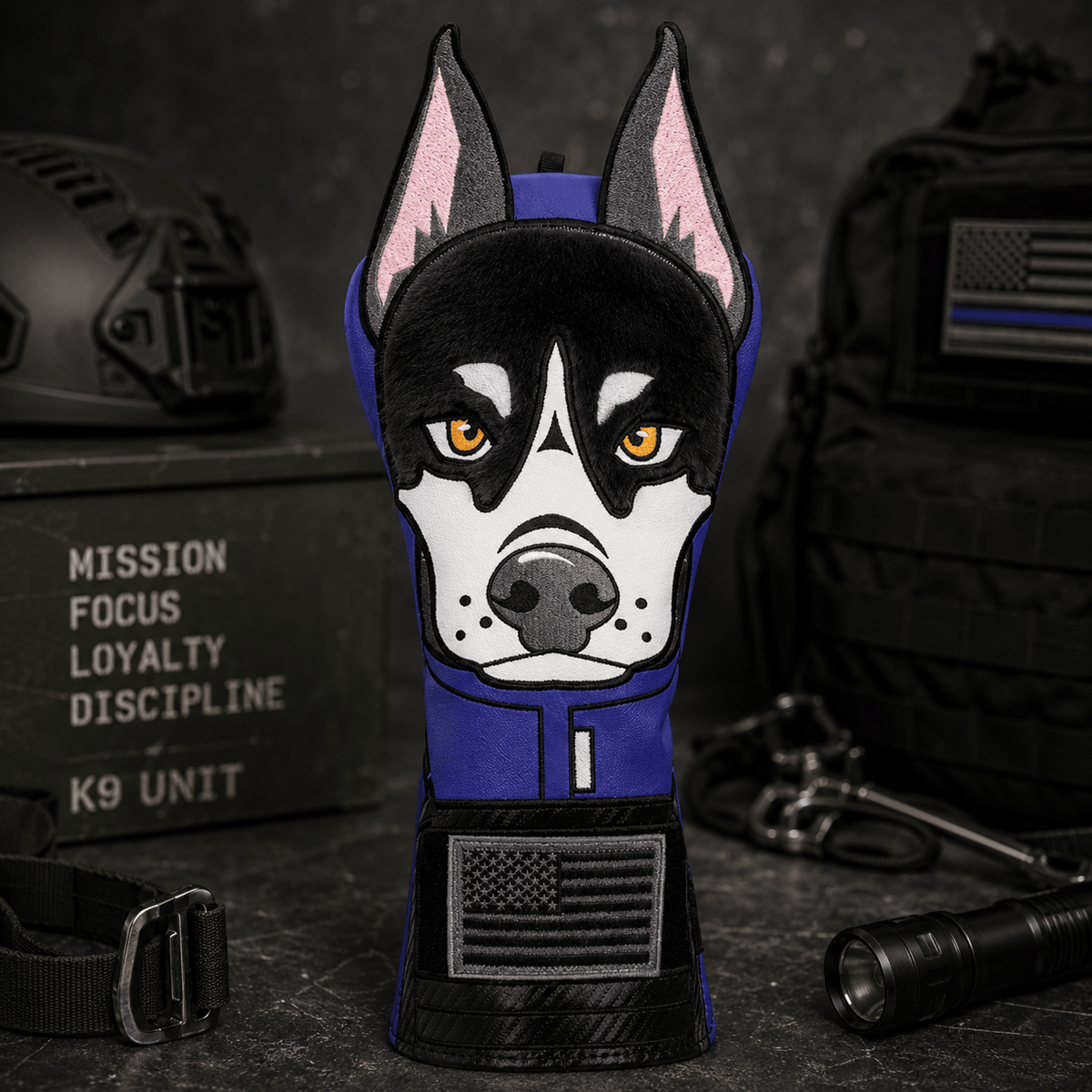 BLUE POLICE DOG DRIVER GOLF HEAD COVER - Funky HeadcoversBLUE POLICE DOG DRIVER GOLF HEAD COVERfunky-headcovers-store-build-klvj8Funky Headcovers6013647BLUE POLICE DOG DRIVER GOLF HEAD COVER