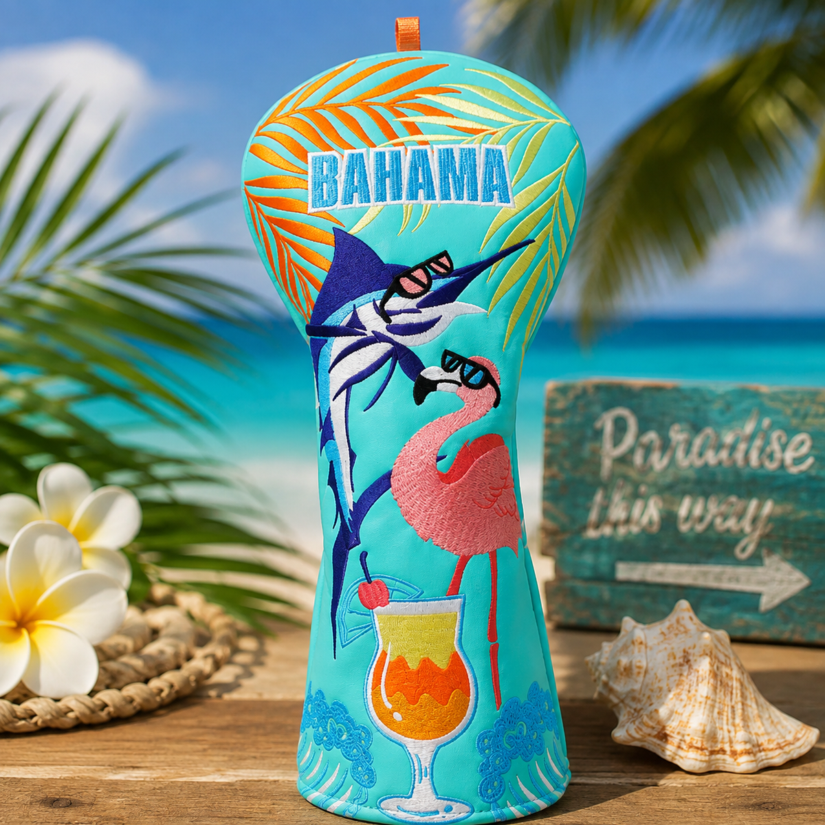 BLUE PU BAHAMA DRIVER HEAD COVER - Funky HeadcoversBLUE PU BAHAMA DRIVER HEAD COVERFunky HeadcoversFunky Headcovers6011446BLUE PU BAHAMA DRIVER HEAD COVER