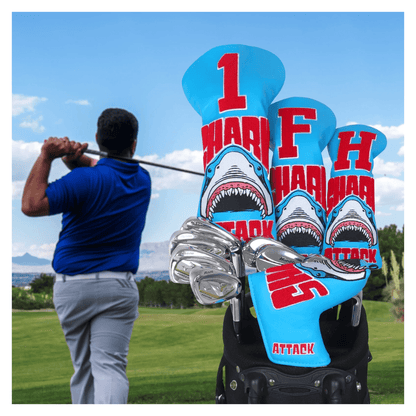 BLUE SHARKS WOOD PUTTER HEAD COVER SET - Funky HeadcoversBLUE SHARKS WOOD PUTTER HEAD COVER SETfunky-headcovers-store-build-klvj8Funky Headcovers6009833DRIVERBLUE SHARKS WOOD PUTTER HEAD COVER SET