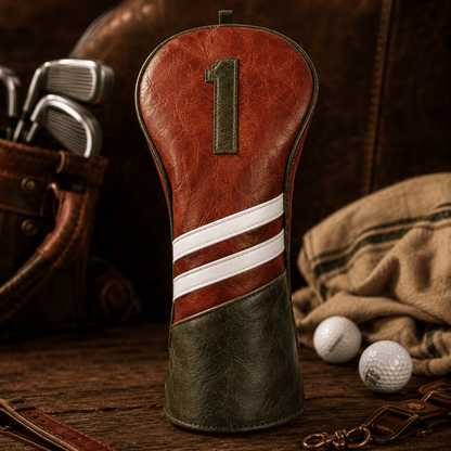 BROWN & BLACK & WHITE GOLF HEADCOVER - Funky HeadcoversBROWN & BLACK & WHITE GOLF HEADCOVERFunky HeadcoversFunky Headcovers6012210DRIVERBROWN & BLACK & WHITE GOLF HEADCOVER