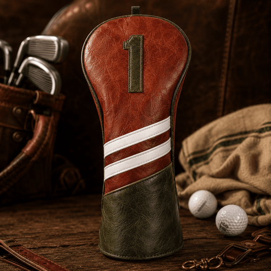BROWN & BLACK & WHITE GOLF HEADCOVER - Funky HeadcoversBROWN & BLACK & WHITE GOLF HEADCOVERFunky HeadcoversFunky Headcovers6012210DRIVERBROWN & BLACK & WHITE GOLF HEADCOVER