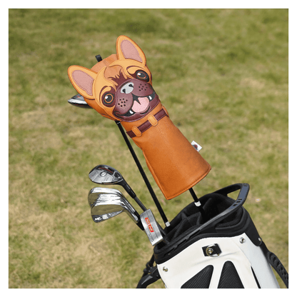BROWN PU BULLDOG EMBROIDERED DRIVER GOLF HEAD COVER - Funky HeadcoversBROWN PU BULLDOG EMBROIDERED DRIVER GOLF HEAD COVERFunky HeadcoversFunky Headcovers6014743BROWN PU BULLDOG EMBROIDERED DRIVER GOLF HEAD COVER