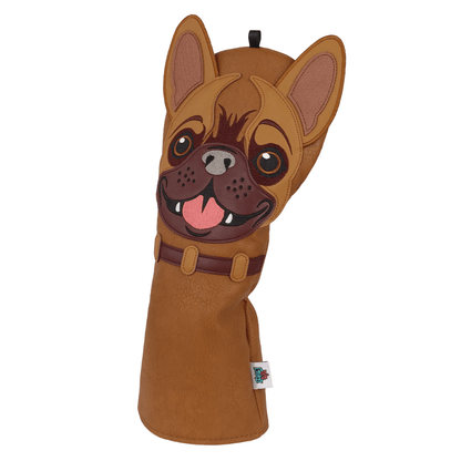 BROWN PU BULLDOG EMBROIDERED DRIVER GOLF HEAD COVER - Funky HeadcoversBROWN PU BULLDOG EMBROIDERED DRIVER GOLF HEAD COVERFunky HeadcoversFunky Headcovers6014743BROWN PU BULLDOG EMBROIDERED DRIVER GOLF HEAD COVER