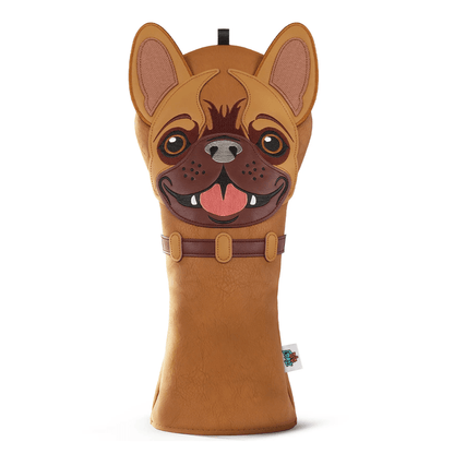 BROWN PU BULLDOG EMBROIDERED DRIVER GOLF HEAD COVER - Funky HeadcoversBROWN PU BULLDOG EMBROIDERED DRIVER GOLF HEAD COVERFunky HeadcoversFunky Headcovers6014743BROWN PU BULLDOG EMBROIDERED DRIVER GOLF HEAD COVER