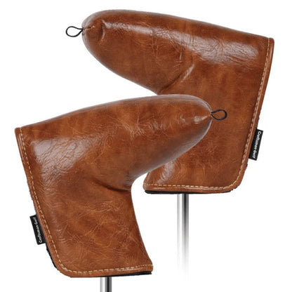 BROWN RETRO BLADE PUTTER GOLF HEADCOVER - Funky HeadcoversBROWN RETRO BLADE PUTTER GOLF HEADCOVERFunky HeadcoversFunky Headcovers6010547BROWN RETRO BLADE PUTTER GOLF HEADCOVER