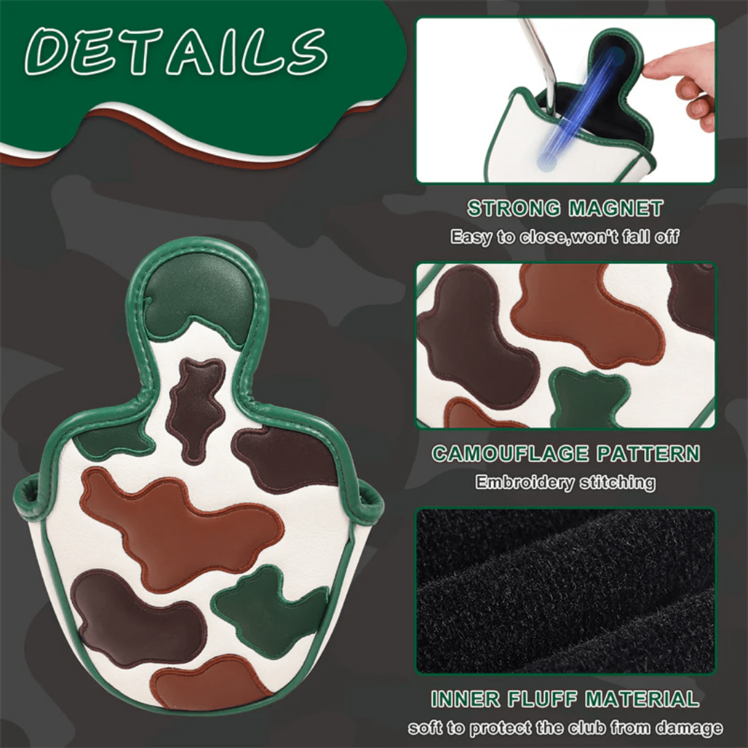 CAMO MALLET PUTTER HEADCOVER WITH MAGNETIC CLOSURE - Funky HeadcoversCAMO MALLET PUTTER HEADCOVER WITH MAGNETIC CLOSUREfunky-headcovers-store-build-klvj8Funky HeadcoversB6009701CAMO MALLET PUTTER HEADCOVER WITH MAGNETIC CLOSURE