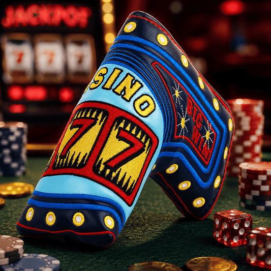 CASINO BLADE PUTTER HEAD COVER - Funky HeadcoversCASINO BLADE PUTTER HEAD COVERFunky HeadcoversFunky Headcovers6010253CASINO BLADE PUTTER HEAD COVER