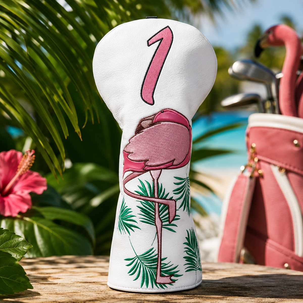 CF PINK CRANE DRIVER HEAD COVER - Funky HeadcoversCF PINK CRANE DRIVER HEAD COVERFunky HeadcoversFunky Headcovers8300203CF PINK CRANE DRIVER HEAD COVER
