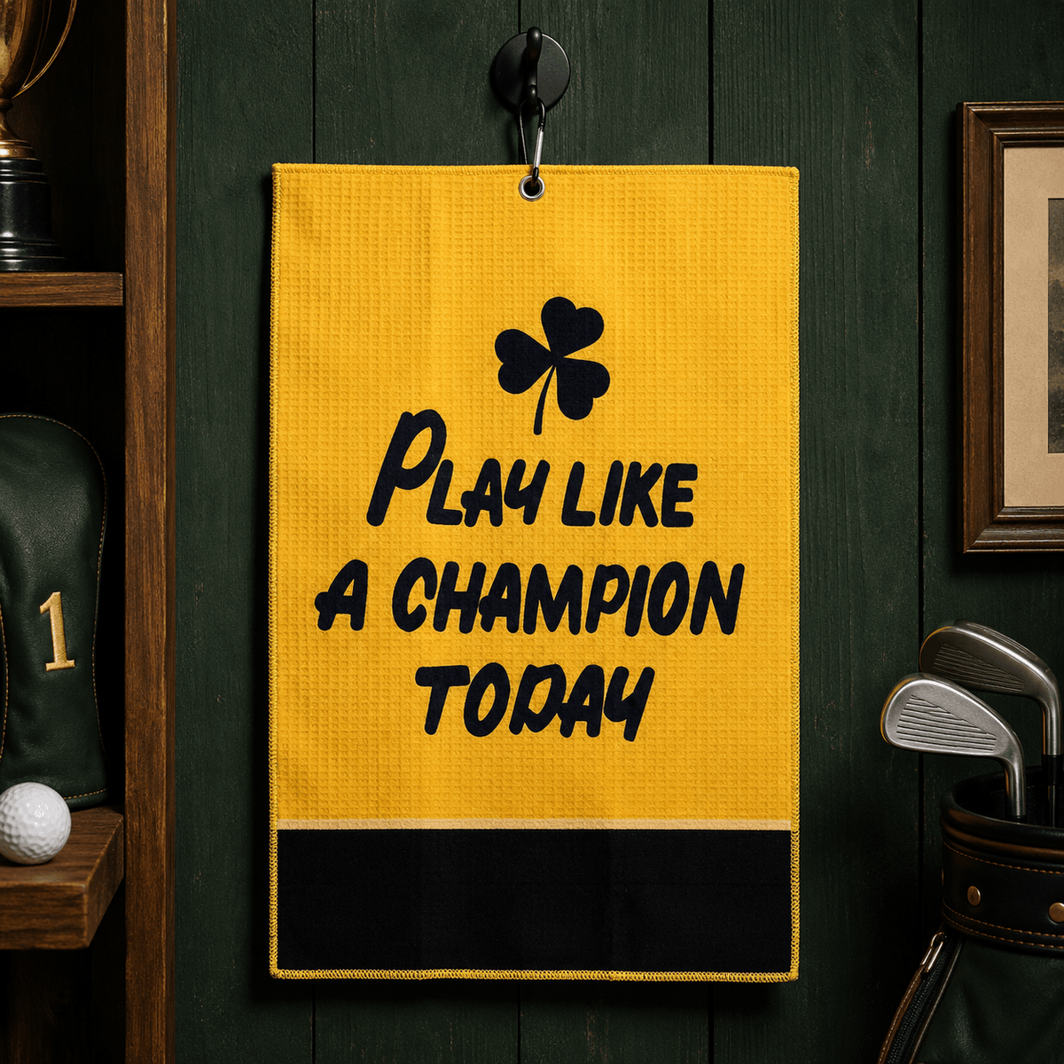 CHAMPION MINDSET GOLF TOWEL - Funky HeadcoversCHAMPION MINDSET GOLF TOWELFunky HeadcoversFunky Headcovers8191595CHAMPION MINDSET GOLF TOWEL